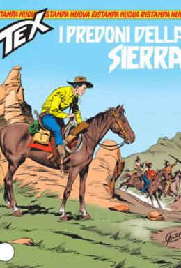 Copertina di Tex Nuova Ristampa n.153 – I predoni della sierra