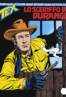 Copertina di Tex Nuova Ristampa n.159 – Lo sceriffo di Durango