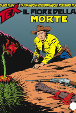 Copertina di Tex Nuova Ristampa n.161 – Il fiore della morte