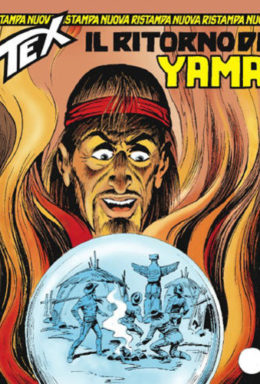 Copertina di Tex Nuova Ristampa n.162 – Il ritorno di Yama