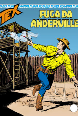 Copertina di Tex Nuova Ristampa n.299 – Fuga da Anderville