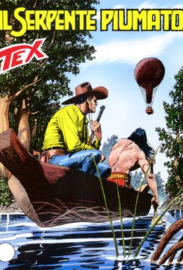 Copertina di Tex n.517 – Il Serpente Piumato