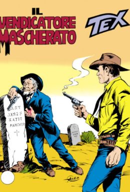 Copertina di Tex n.277 – Il Vendicatore Mascherato