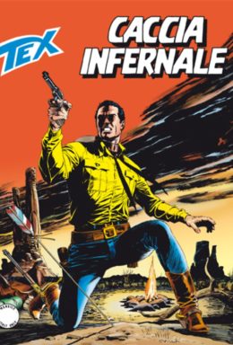 Copertina di Tex n.606 – Caccia Infernale