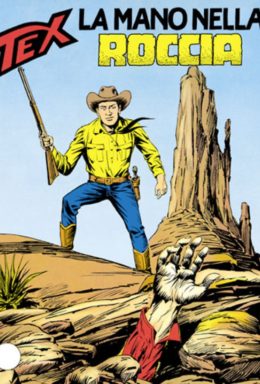Copertina di Tex n.357 – La Mano Nella Roccia
