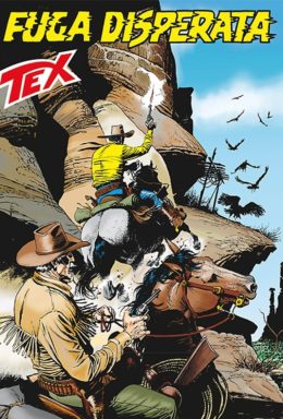 Copertina di Tex n.644 – Fuga Disperata