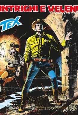 Copertina di Tex n.660 – Intrighi e veleni