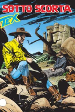 Copertina di Tex n.616 – Sotto Scorta
