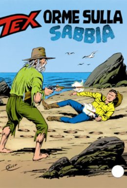 Copertina di Tex n.363 – Orme sulla sabbia