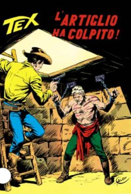 Copertina di Tex n.174 – L’artiglio Ha Colpito!