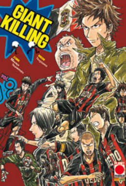 Copertina di Giant Killing n.8 – Manga Giant n.8