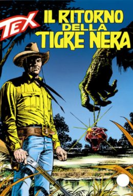 Copertina di Tex n.443 – Il Ritorno Della Tigre Nera
