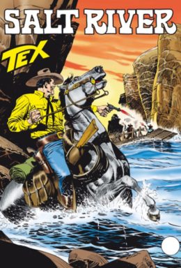 Copertina di Tex n.627 – Salt River