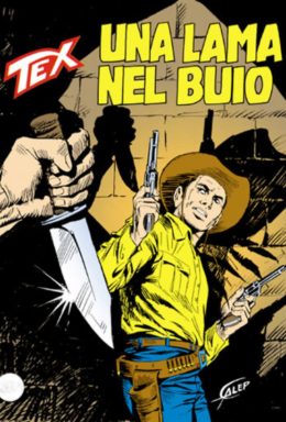 Copertina di Tex n.397 – Una lama nel buio