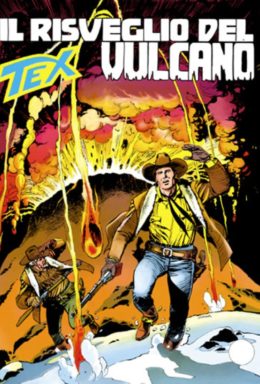 Copertina di Tex n.414 – Il Risveglio Del Vulcano