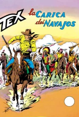 Copertina di Tex n.169 – La Carica Dei Navajos