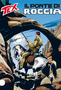 Copertina di Tex n.597 – Il Ponte Di Roccia