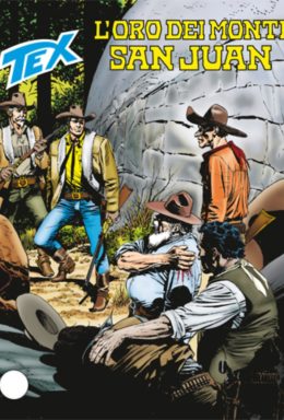 Copertina di Tex n.631 – L’oro Dei Monti San Juan