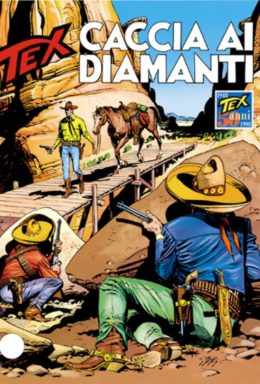 Copertina di Tex n.448 – Caccia Ai Diamanti