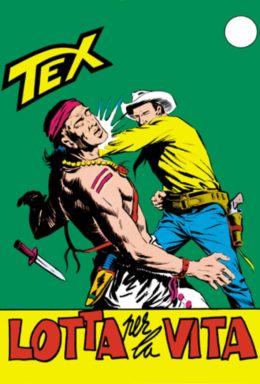 Copertina di Tex n.43 – Lotta per la vita