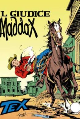 Copertina di Tex n.185 – Il Giudice Maddox