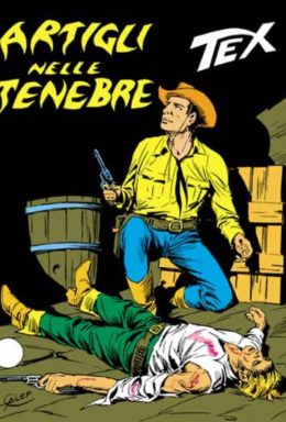 Copertina di Tex n.253 – Artigli Nelle Tenebre