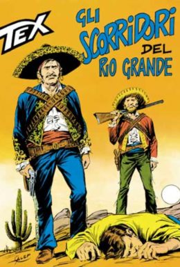 Copertina di Tex n.197 – Gli Scorridori Del Rio Grande