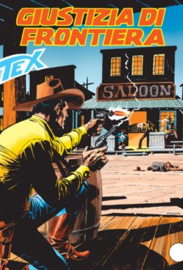 Copertina di Tex n.525 – Giustizia Di Frontiera