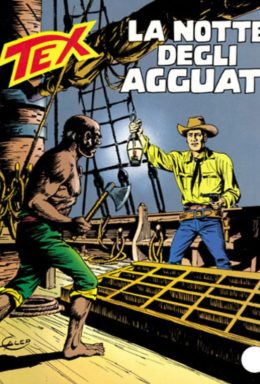 Copertina di Tex n.333 – La Notte Degli Agguati