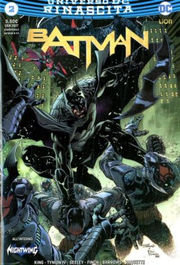 Copertina di Batman n.2 – Rinascita