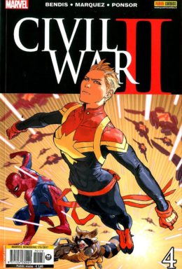 Copertina di Civil War II – n.4