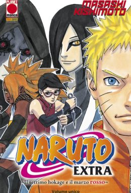 Copertina di Naruto 1 Settimo Hokage-Marzo Rosso- Planet Manga n.126