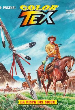 Copertina di Color Tex n.9 – La Pista dei Sioux