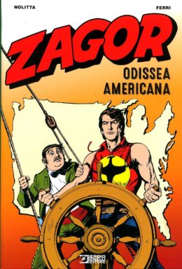 Copertina di Zagor Odissea Americana