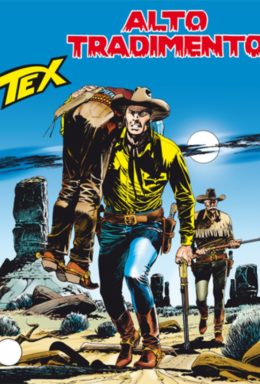Copertina di Tex n.605 – Alto Tradimento