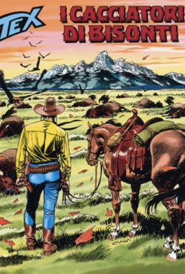 Copertina di Tex n.522 – I Cacciatori Di Bisonti