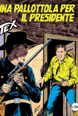 Copertina di Tex n.394 – Una pallottola per il presidente