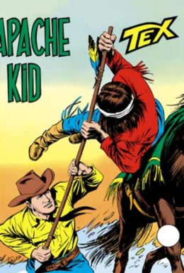 Copertina di Tex n.165 – Apache Kid