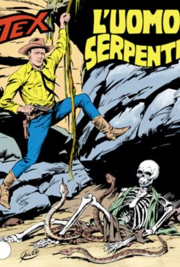 Copertina di Tex n.337 – L’uomo Serpente