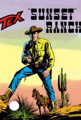 Copertina di Tex n.150 – “Sunset” Ranch