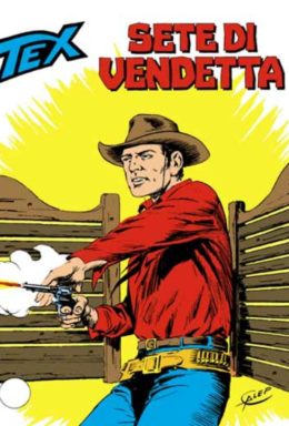 Copertina di Tex n.259 – Sete Di Vendetta