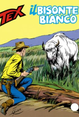 Copertina di Tex n.316 – Il Bisonte Bianco