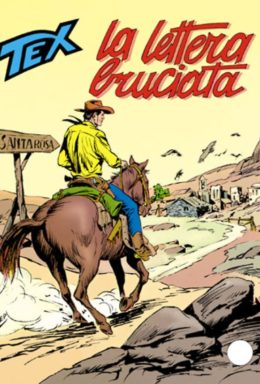 Copertina di Tex n.399 – La lettera bruciata