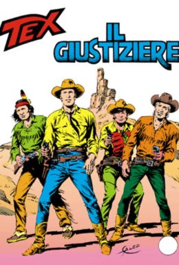 Copertina di Tex n.281 – Il Giustiziere