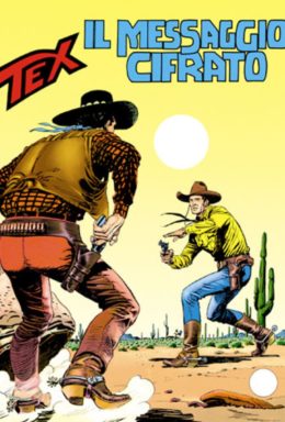 Copertina di Tex n.405 – Il Messaggio Cifrato