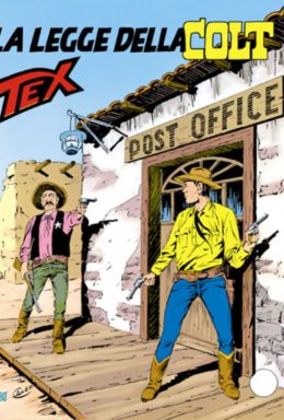 Copertina di Tex n.380 – La Legge Della Colt