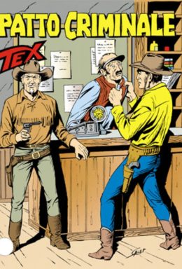 Copertina di Tex n.396 – Patto criminale