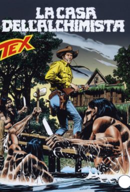 Copertina di Tex n.578 – La Casa Dell’alchimista