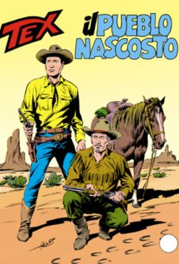 Copertina di Tex n.322 – Il Pueblo Nascosto