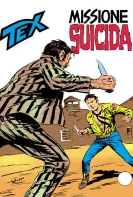 Copertina di Tex n.224 – Missione Suicida